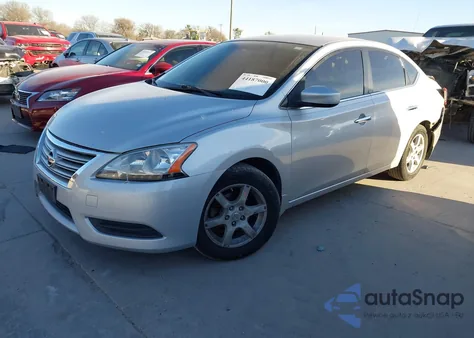 2013 Nissan Sentra Sv z USA, uszkodzony, nr VIN 1N4AB7AP5DN907862